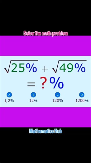 1.1K views · 13 comments | Solve the math problem #mathproblem #viralreels #viral #maths #solve #simplify | Mathematics Hub | Facebook