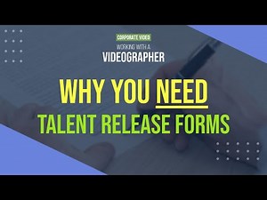 Why You NEED Talent Release Forms