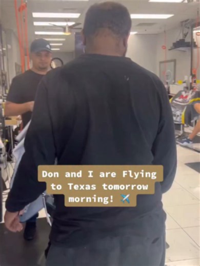 Don’s Getting His Life Back: Texas Flight Tomorrow