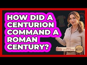 How Did a Centurion Command a Roman Century?