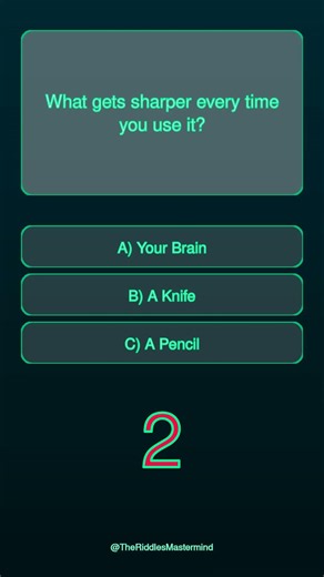 What Sharpens With EVERY Use?