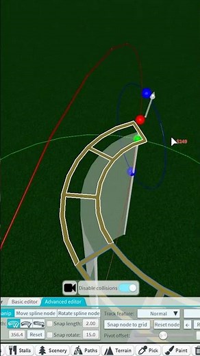 How to get the SPINNING COASTER In Theme Park Tycoon 2!.. #shorts