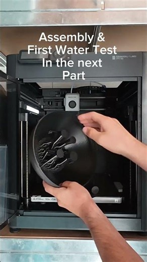Part 5 Building My 3D Printed Fountain – Parts Are Ready! 💧 #bambulab #3dprinting #p1s #maker