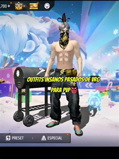 Outfits Insanos de Free Fire para PVP