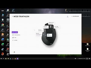 How To Change Forward Button Action On LOGITECH M720 Triathlon