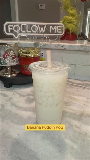 Banana Puddin Pop #banana #soda #recipe #drink #delicious