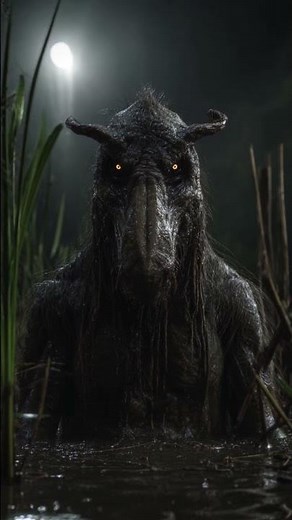 The Bunyip – Australia’s Swamp Monster #mythicalcreatures