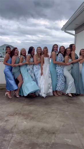 the most perfect day with my perfect angels #weddingtiktok #weddingday #bridesmaids #voule