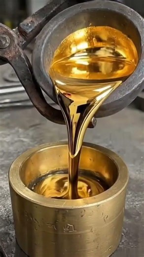 Breaking Stone to Reveal Hidden Gold ✨⛏️ | From Raw Vein to Refined Gold Bar