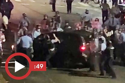 Video shows Philadelphia police bashing SUV windows, then beating driver while young child was in backseat