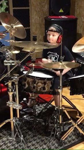Drumspassion on Instagram: "Yes, he is 7 years old! Featured drummer: @calebhdrummer4 #drumspassion2 🥁 Purchase a feature on Drumspassion2 (Send A Dm) #drum #drums #drumcover #drumsdrumsdrums #drumsdaily #reels #drumstagram #slipknot #doublebass"