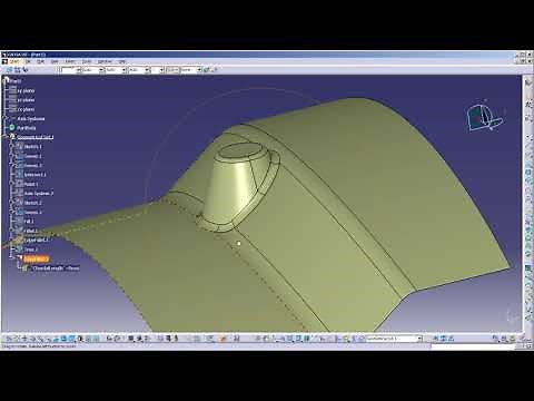 Catia V5: Chordal Edge Fillet