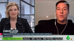 Carlos Latre conquista Atresmedia haciéndole la competencia a Fernando Simón