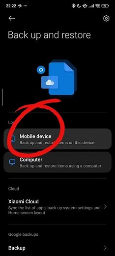 How to Back Up an Entire Xiaomi Phone on the Same Device?