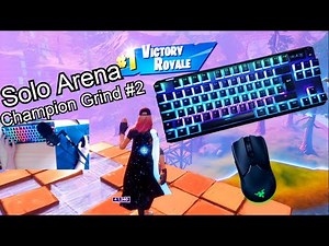 Steelseries Apex Pro ASMR Chill🤩 Arena Gameplay🏆Satisfying Keyboard Fortnite 240 FPS Smooth 4K