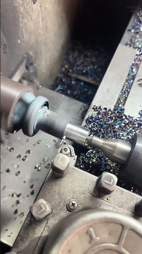 Precision Metal Turning Process on CNC Lathe Machine | Satisfying Industrial Machining Technology