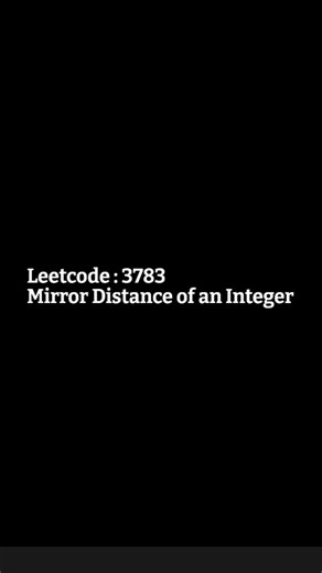 Leetcode 3783, problem of the day
