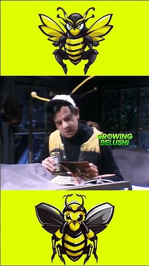🐝 Killer Bees Walter Matthau SNL #johnbelushi #snl #danaykroyd #snlclassics #funnyshorts #bees