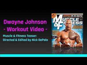 Dwayne Johnson Workout
