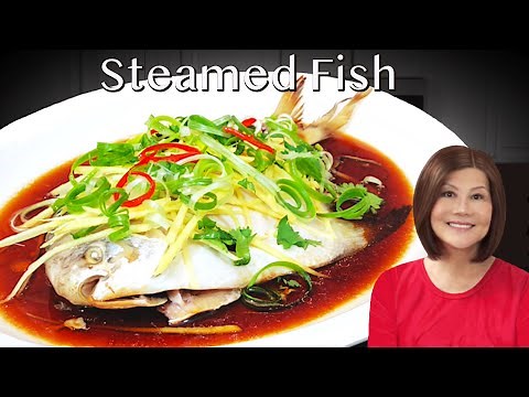Steamed Fish Cantonese Classic Chinese New Year Celebrations 粤式清蒸鱼