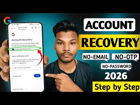 How to Recover Gmail Account Without Email & Phone Number l Gmail Account Recovery l Google Account