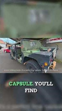 This Humvee's Original Equipment Still Works #military #vehicles