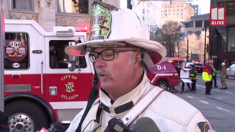 Atlanta fire officials give details on carbon monoxide evacuation at Residence Inn Downtown