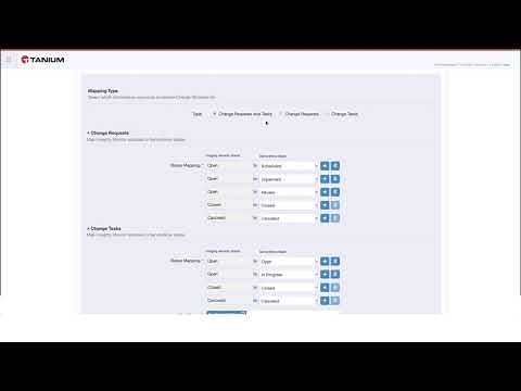 Configure Tanium Integrity Monitor to Integrate with ServiceNow for Change Management