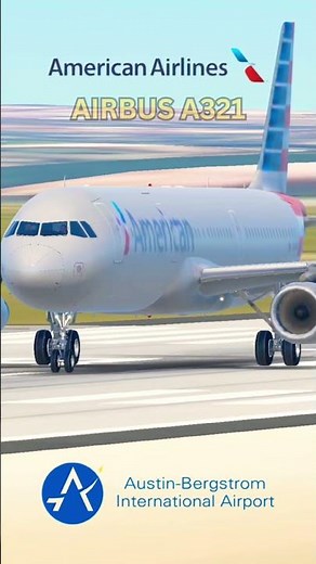 American Airlines Airbus A321 ROARS Off the Runway at Austin-Bergstrom | Infinite Flight