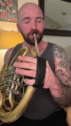 Day 42 of becoming a high horn player #horn #frenchhorn #brassplayer #hornplayer #mentalfitness