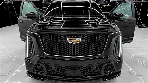 【4K】2025 款凯迪拉克 Escalade V - 内饰和外观特点
