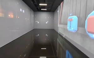 沉浸式投影折幕系统 激光工程融合展厅 多媒体互动展厅多通道融合器