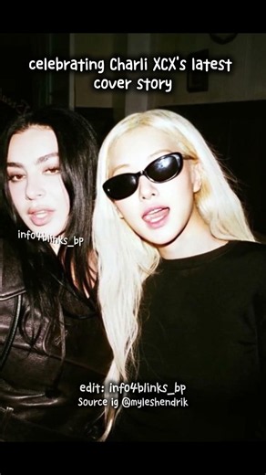 ROSÉ Shows Up at CHARLI XCX's Big Night #rosé #rose #blackpink