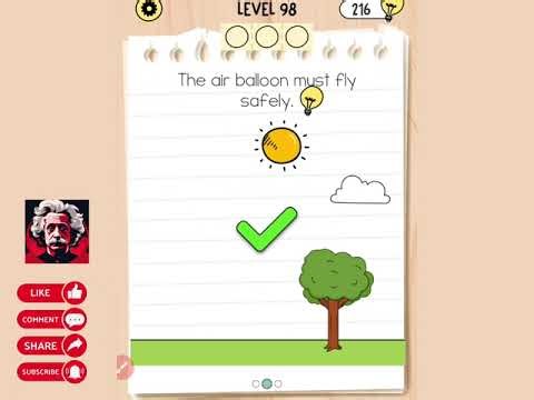 Brain test 5 level 98 Full Guide Walkthrough Solution