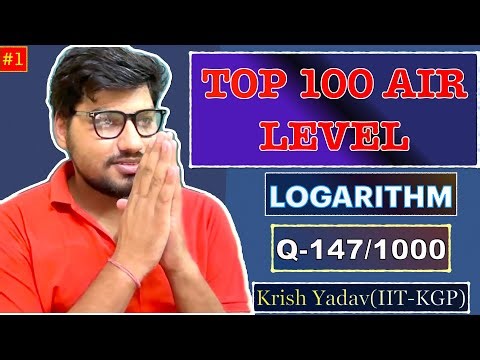 🔥 Ranker Logarithm Question 147/1000 | IIT JEE Advanced | Toughest Problems Solved