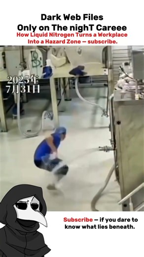 Liquid Nitrogen Danger #thenightcareee #liquidnitrogen