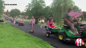WATCH: One neighborhood in Bristol, Virginia celebrated the July 4th holiday with a lawnmower parade! Thanks to Dustin Salmons for sharing this video with us! | WJHL