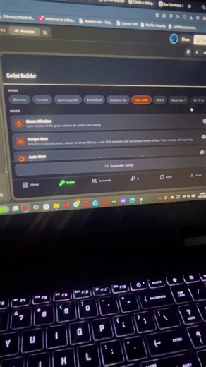 built my own Cronus Zen script app #cronuszen #zenscripts #scriptbuilder #2k26 #aimassist