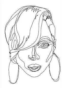 Mary J Blige | Speed Drawing Portrait