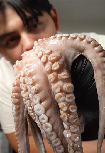 Will cooking one of the smartest animals make me a genius? #octopus #cooking
