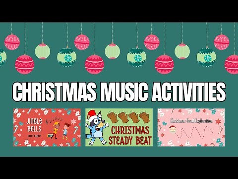 Easy Christmas Music Activities for Kids