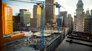 Work resumed Tuesday at Downtown Cincinnati building collapse site