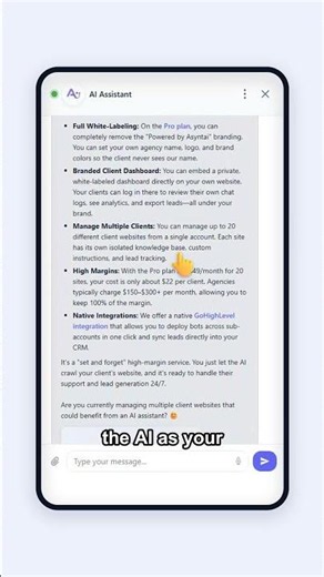 Best AI Chatbot for Marketing Agencies? Asyntai Demo