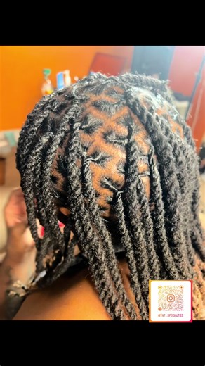 Loc maintenance with two strand twist #tntspecialties #phillylocstylist #locs #twostrandtwist #locstyles