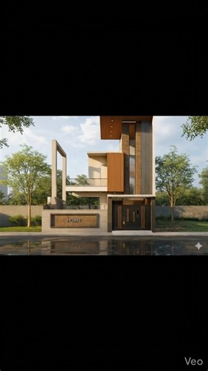 30 feet wide elevation design. #modernhouseplan #home #construction #realestate #architecture