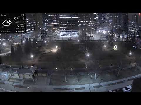 Live Cam, Central Memorial Park, Calgary, Alberta