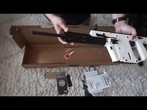 Unboxing -New Kriss Vector 22 LR CRB Unboxing 2020-Takedown -Alpine White- First 22 CRB in Utah