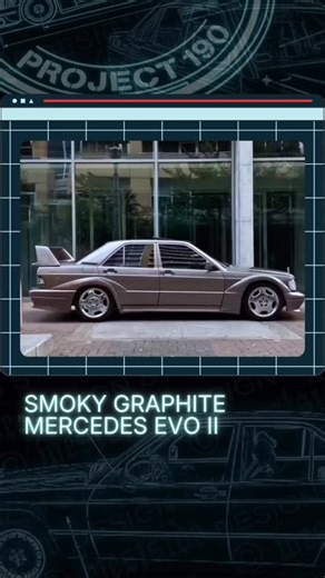 You spot a 190E Evo-style build in that smoky graphite (liquid-metal colour)… and suddenly every modern car looks like a fridge. Big wing. Box flares. Clean Monoblocks. It’s giving DTM silhouette but with that street-parked menace, like it’s waiting for the grid lights to go out. This spec proves one thing: the colour is the mod. (If you know, you KNOW.) #mercedesevo2 #mercedesevolution2 #190evolution #190evo #190evoⅱ | Project190
