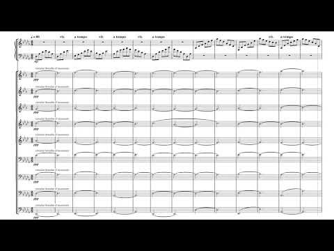 Reflective Moments (For Solo Harp and Brass Ensemble Accompaniment)