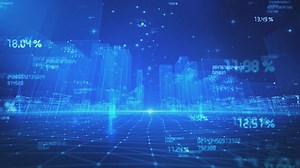 Technology City Blue Business Style Hd Background Video Video MP4 Template Free Download - Pikbest